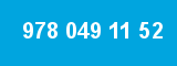 978 049 11 52